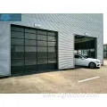 Aluminum Frame Perspex Sheet Sectional Garage Door